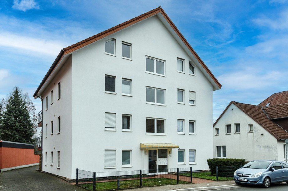 Hausansicht Dachgeschosswohnung Bielefeld