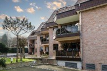 Au�enansicht �ber den D�chern von Bielefeld-Gro�dornberg - 3 Zimmer, K�che, Bad und Loggia