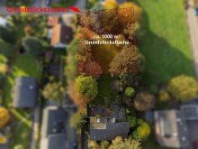 Luftbild Filetgrundst�ck in gewachsenem Wohngebiet f�r ein 1-4 Familienhaus - Citynah in Versmold