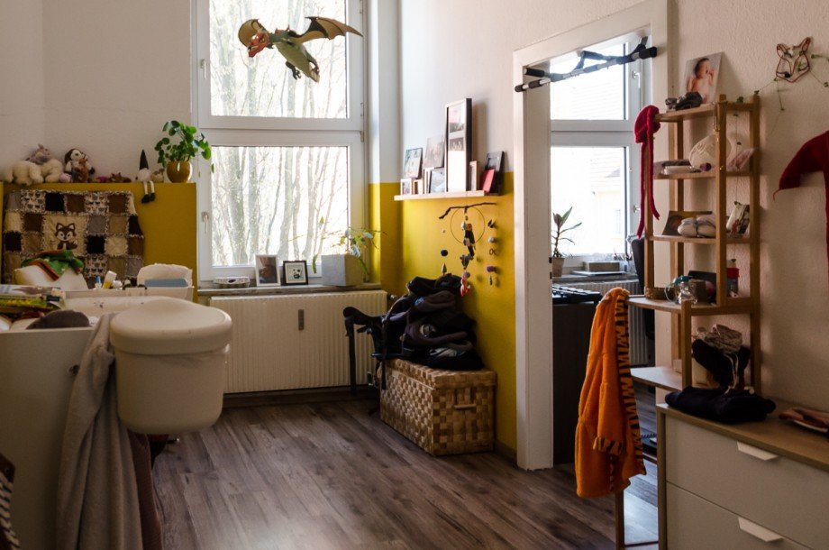 Durchgangszimmer Etagenwohnung Bielefeld