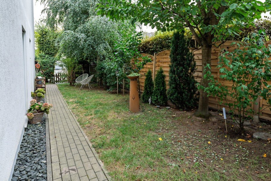 Garten Reihenendhaus Bielefeld