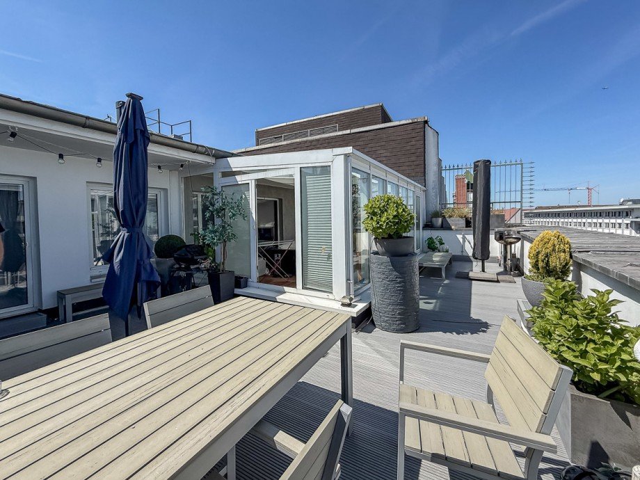 Terrasse Penthousewohnung Bielefeld