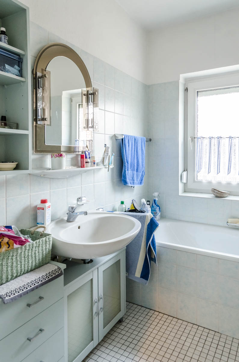 Badezimmer Erdgeschosswohnung Bielefeld