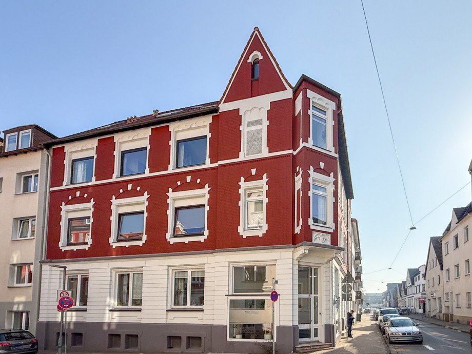 Au�enansicht Etagenwohnung Bielefeld