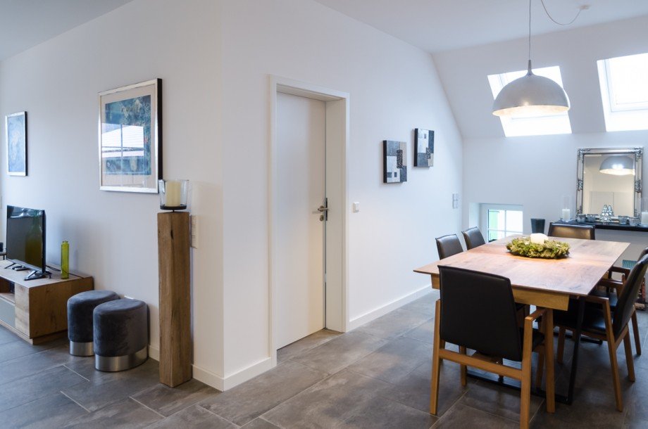 Esszimmer - Wohnzimmer Dachgeschosswohnung Bielefeld