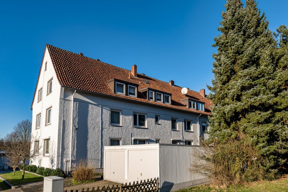 Ansicht hinten Etagenwohnung B�nde