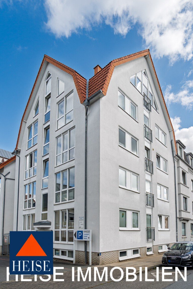 Au�enansicht Bielefeld Etagenwohnung Helle 3-Zimmerwohnung N�he Nordpark