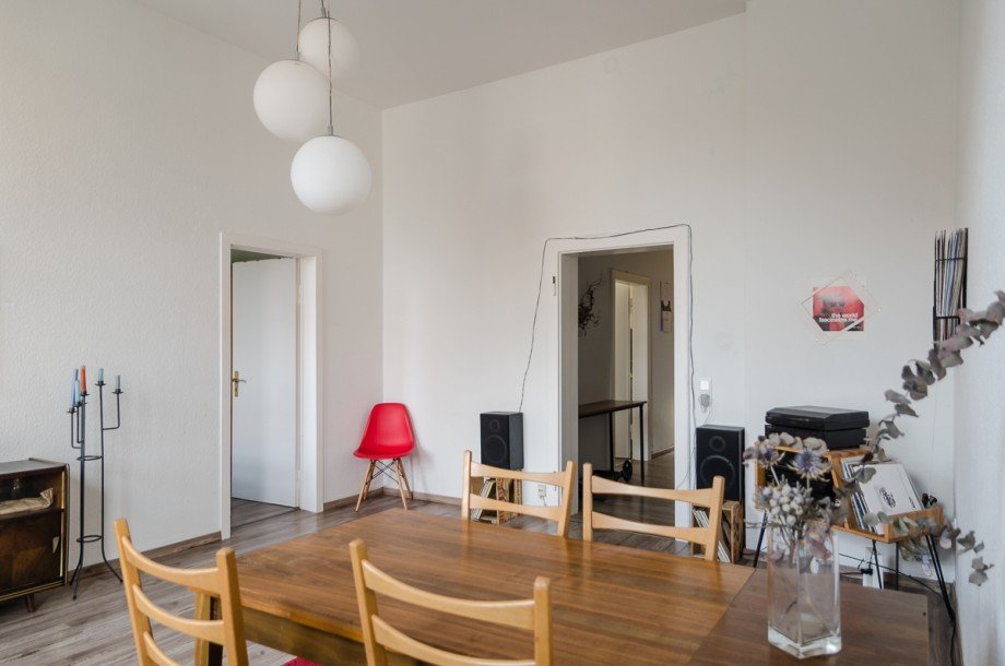 Wohnzimmer Etagenwohnung Bielefeld