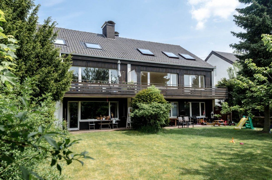 Au�enansicht hinten Dachgeschosswohnung Bielefeld