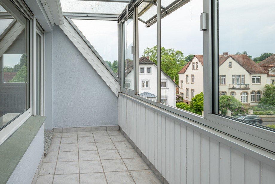 Loggia Dachgeschosswohnung Bielefeld