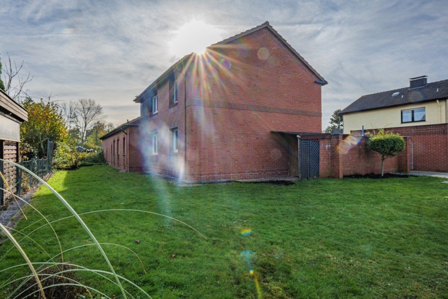 Au�enansicht Stra�e Einfamilienhaus Bielefeld