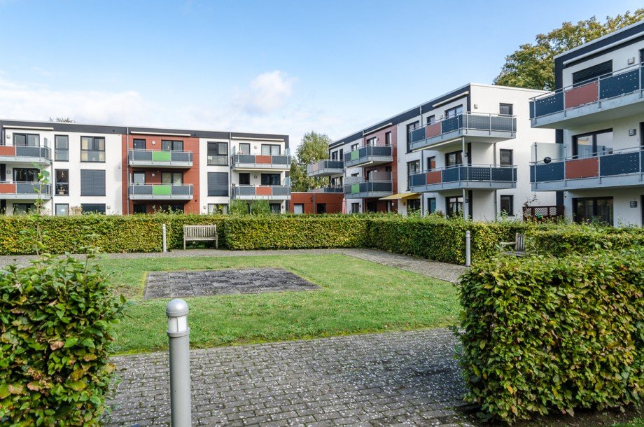Innenhof Erdgeschosswohnung Bielefeld