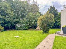 Garten Betriebsleiterwohnung Bielefelder Norden: Vermietete Gewerbeimmobilie mit Betriebsleiterwohnung & Entwicklungspotenzial
