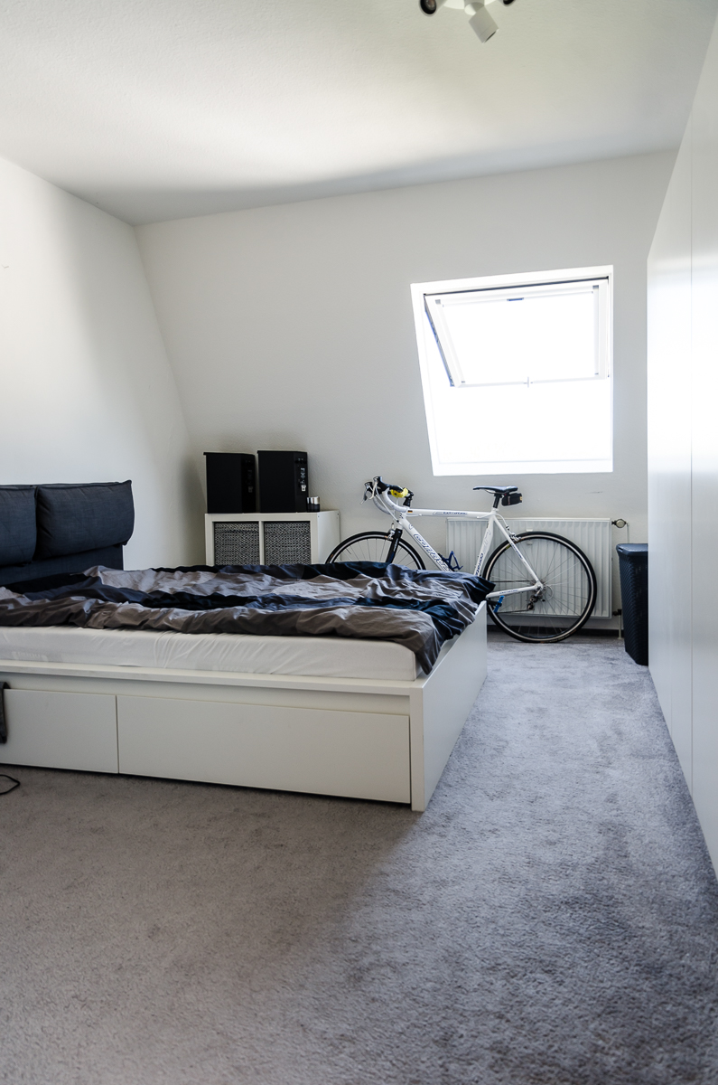 Schlafzimmer Dachgeschosswohnung Bielefeld