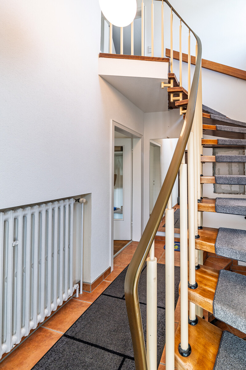Treppe zum DG Einfamilienhaus Bielefeld