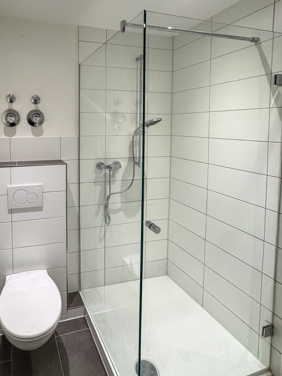 Modernes Badezimmer Etagenwohnung Bielefeld