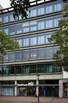 Hausansicht Moderne B�roetage am Niederwall mit 7 B�ror�umen - Fahrstuhl vorhanden - in Bielefeld-Mitte