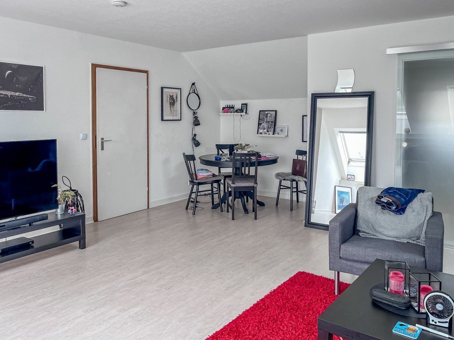 Apartmentzimmer Dachgeschosswohnung Bielefeld