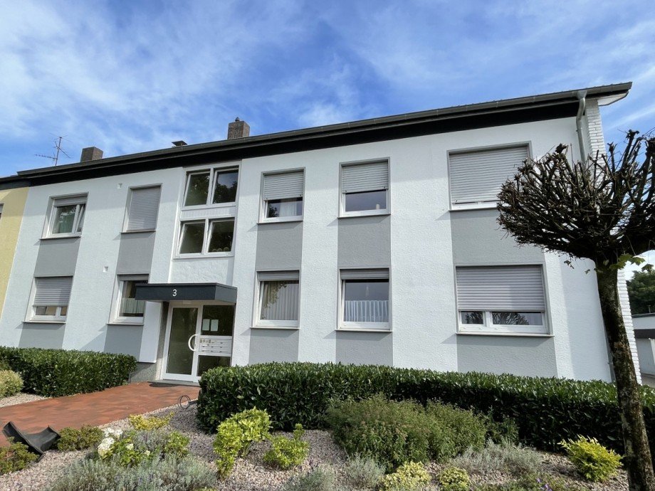 Hausansicht Erdgeschosswohnung Bielefeld