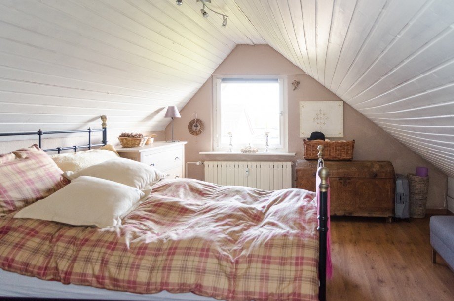 G�stezimmer/Arbeiten Dachgeschosswohnung Bielefeld / J�llenbeck