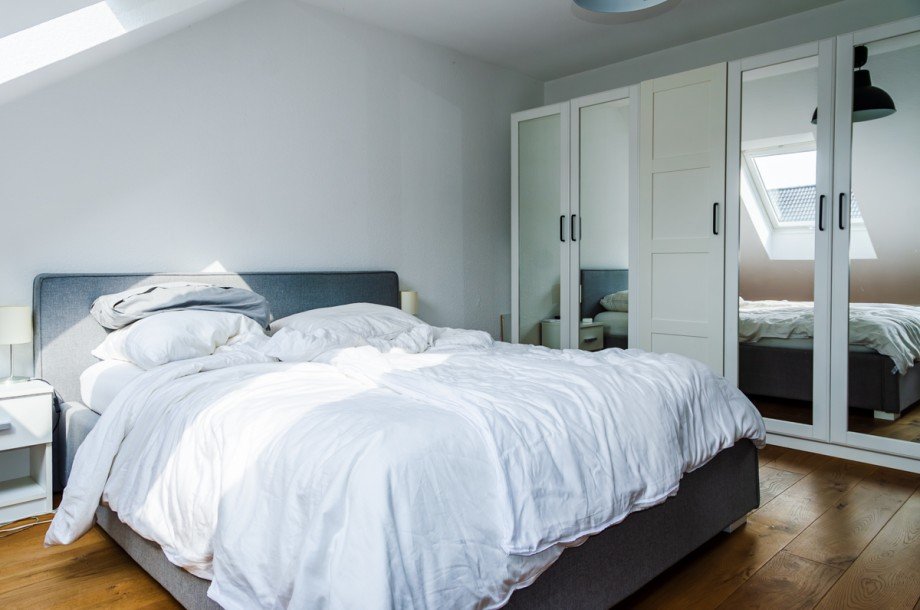 Schlafen Dachgeschosswohnung Bielefeld