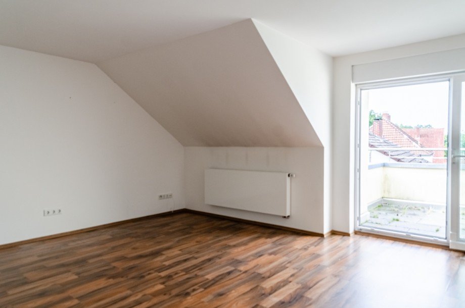 Wohnzimmer Dachgeschosswohnung Bielefeld
