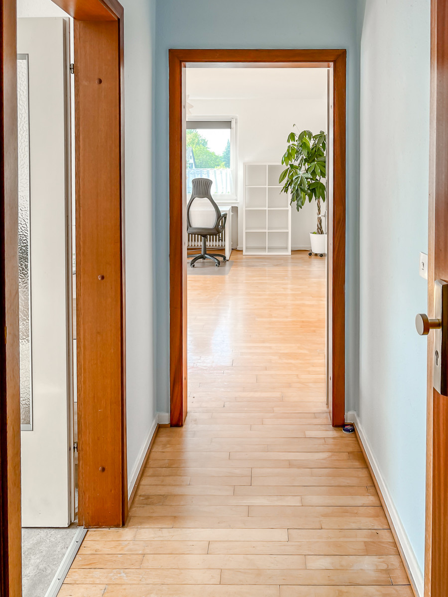 Flur Dachgeschosswohnung Bielefeld