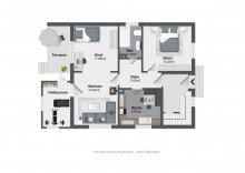 Grundriss EG F�r Handwerker oder Neubau: Zweifamilienhaus in G�tersloh - Kattenstroth