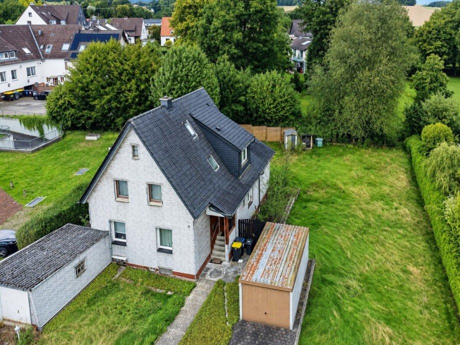 Drohnenaufnahme Wohngrundst�ck Bielefeld / Hoberge