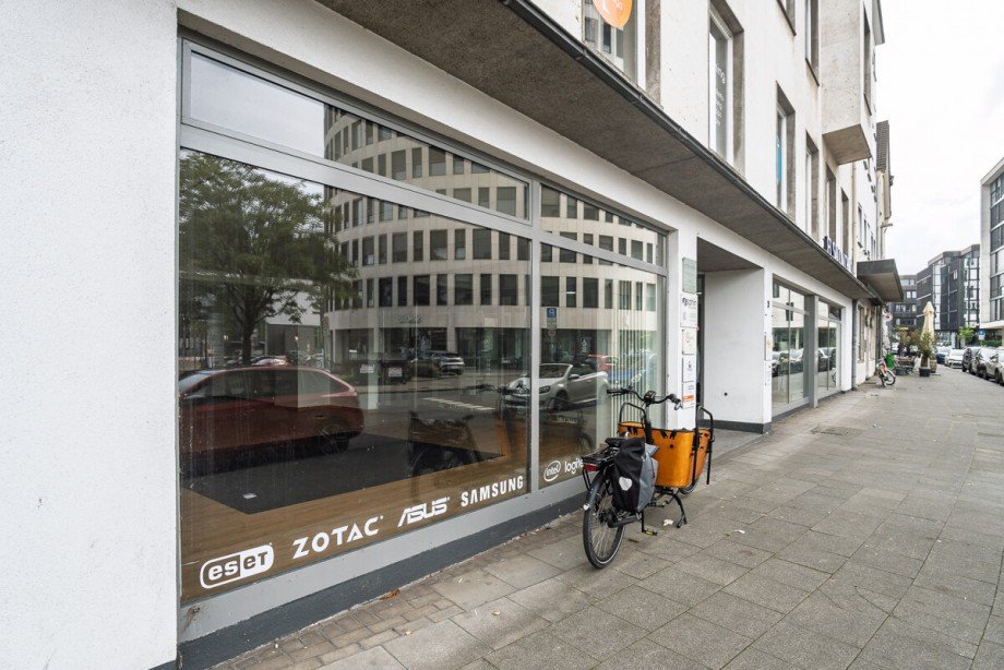 Geb�udeansicht Ladenlokal Bielefeld