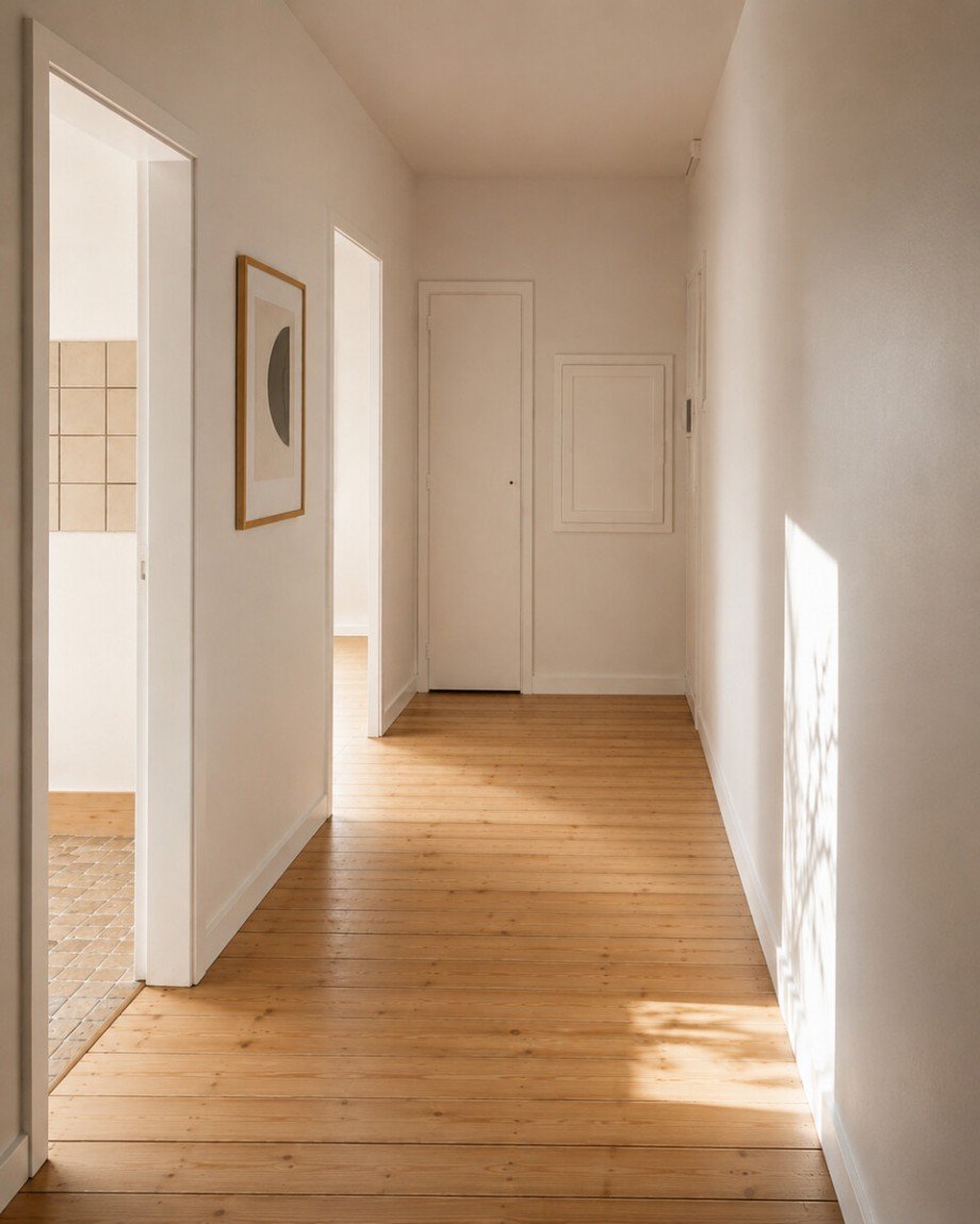 Flur - KI-geniert! Etagenwohnung Bielefeld
