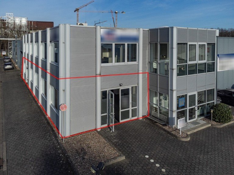 Geb�udeansicht Bielefeld Service Lager bzw. Servicefl�che mit flexibler Aufteilung nahe A2 - Gute Parkfl�chen in Bielefeld am Ostring