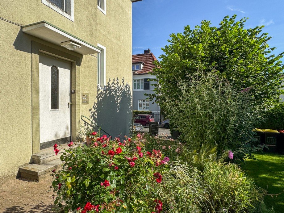 Hauseingang Mehrfamilienhaus Bielefeld