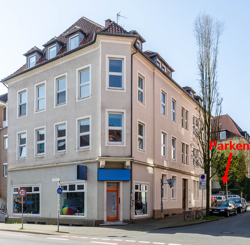 Hausansicht Einzelhandelsladen Bielefeld