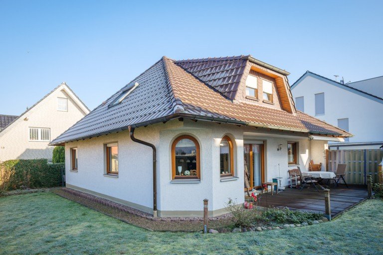 Gartenansicht Bielefeld / Stieghorst Einfamilienhaus Freistehendes Einfamilienhaus in Bestlage von Bielefeld - Stieghorst