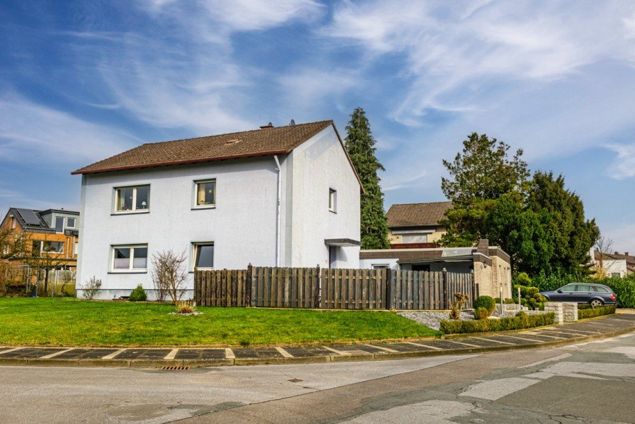Au�enansicht Zweifamilienhaus Bielefeld