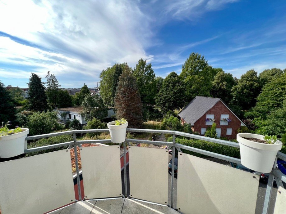 Balkon Dachgeschosswohnung Bielefeld