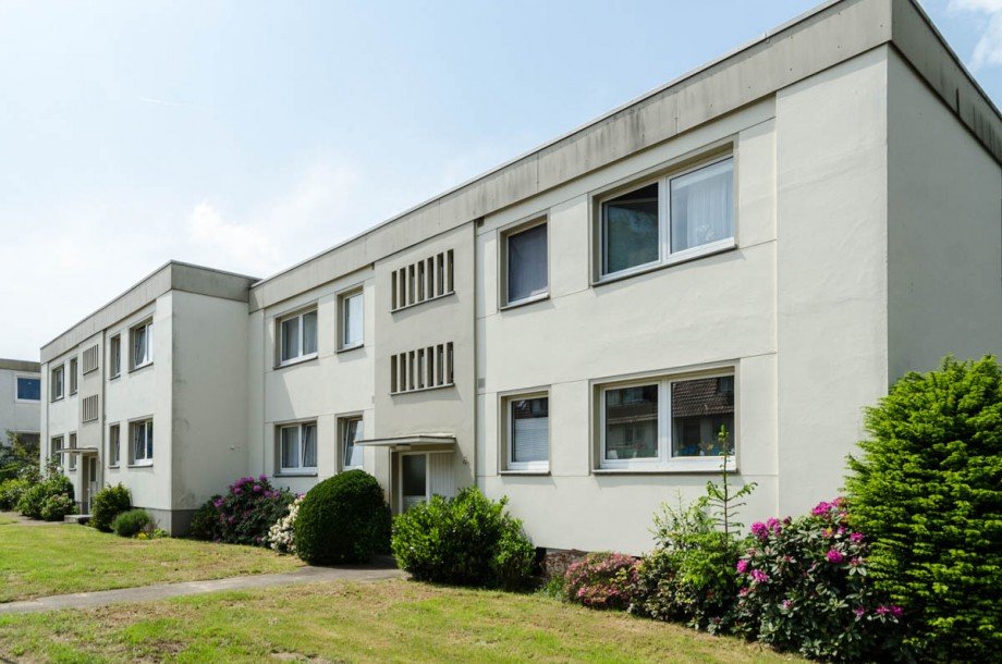 Ansicht vorne Mehrfamilienhaus Bielefeld