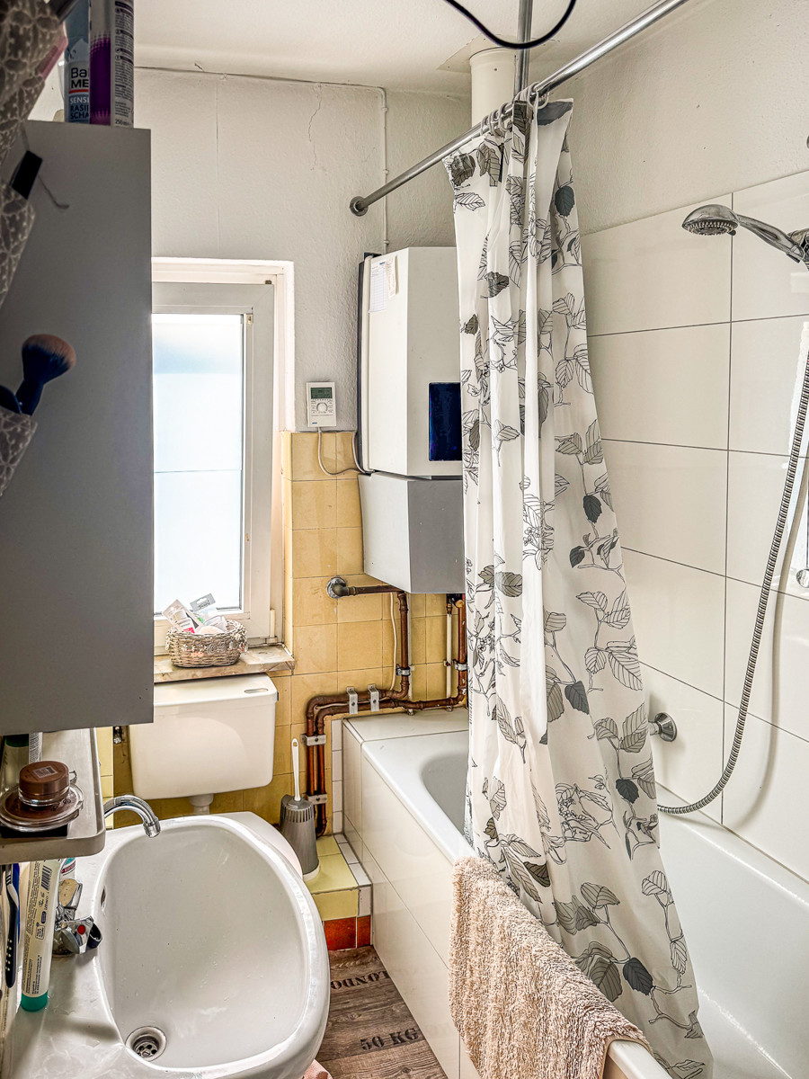 Badezimmer Dachgeschosswohnung Bielefeld
