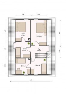 Grundriss DG Ideal f�r die Familie! Einfamilienhaus im beliebten Schlo� Holte-Stukenbrock (Liemke)