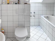 Badezimmer 3-Zimmer-Dachgeschosswohnung in Bielefeld-Hoberge