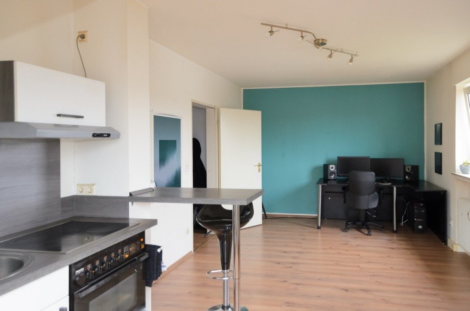 Wohnk�che Dachgeschosswohnung Bielefeld