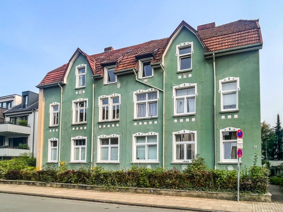 Au�enansicht Erdgeschosswohnung Bielefeld