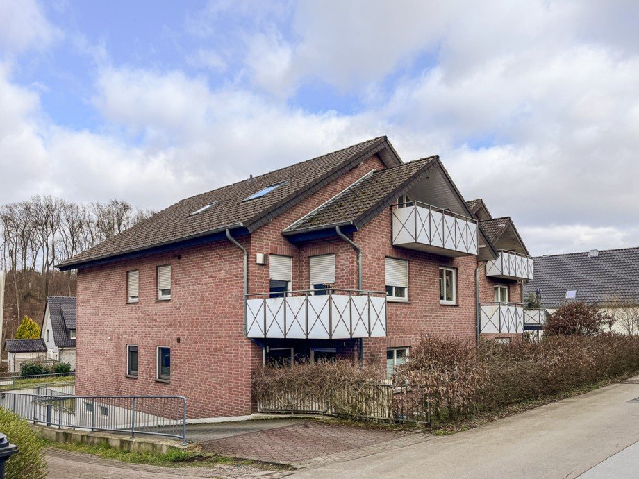 Westansicht Dachgeschosswohnung Bielefeld