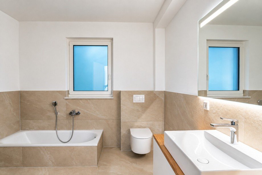 Badezimmer Erdgeschosswohnung Bielefeld