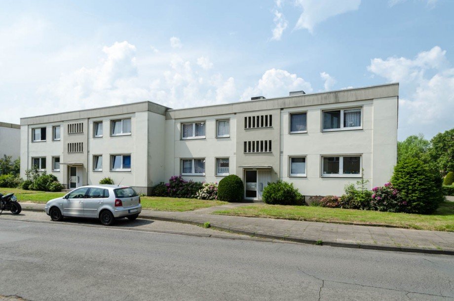 Ansicht vorne Mehrfamilienhaus Bielefeld