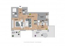  Stadtnah im Gr�nen! 3 Zimmerwohnung in Bielefeld-Theesen