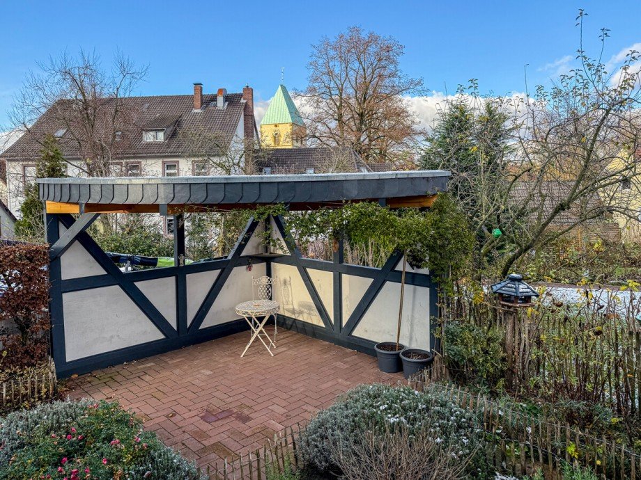 Freisitz-Garten Doppelhaush�lfte Bielefeld