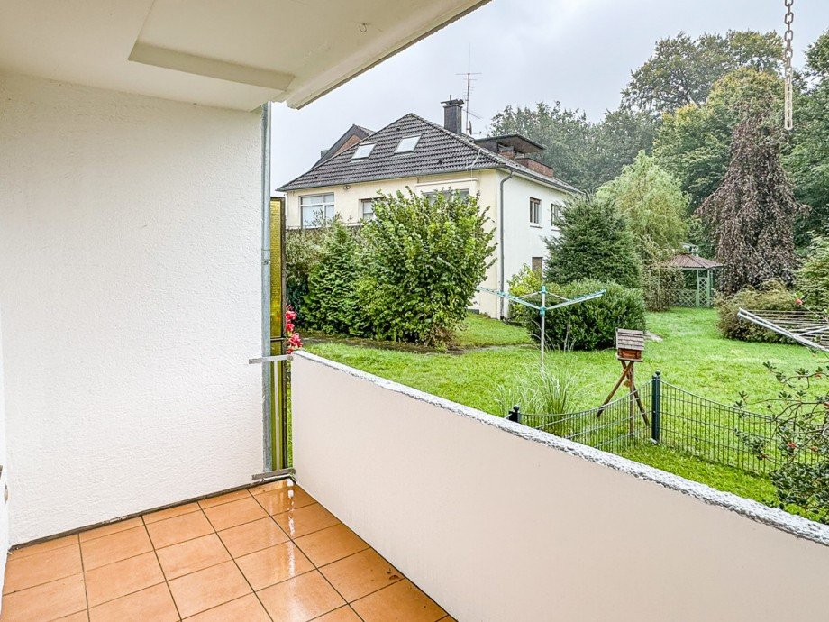 Balkon Erdgeschosswohnung Bielefeld