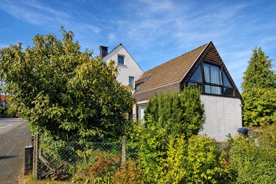 Aussenansicht Anbau Zweifamilienhaus Oerlinghausen